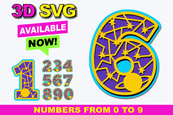 Download Virtual Reality Numbers 3D SVG - Virtual reality Collection