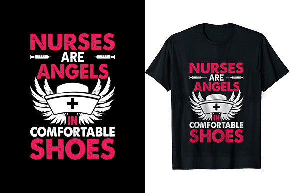 Download Nurses Are Angels in Comfortable Shoes - Premium Resources