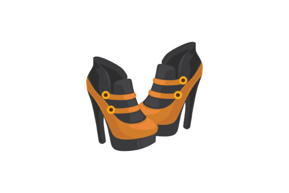Download Spring Brown Shoes Vector Icon - Shoes vector Collection